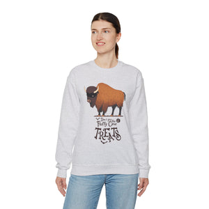 Fluffy Cow Halloween Sweatshirt