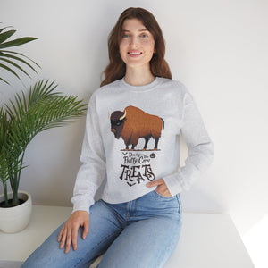 Fluffy Cow Halloween Sweatshirt