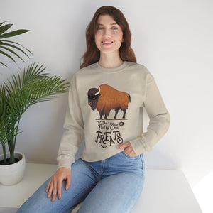 Fluffy Cow Halloween Sweatshirt