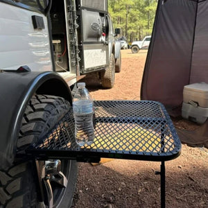 Aluminum Camping Tire Table - Small