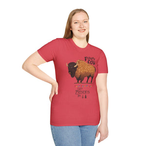 Fluffy Cow Christmas T-Shirt