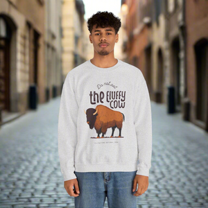 Do Not Pet the Fluffy Cow - Unisex Crewneck Sweatshirt