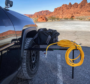 Aluminum Camping Tire Table - Larger