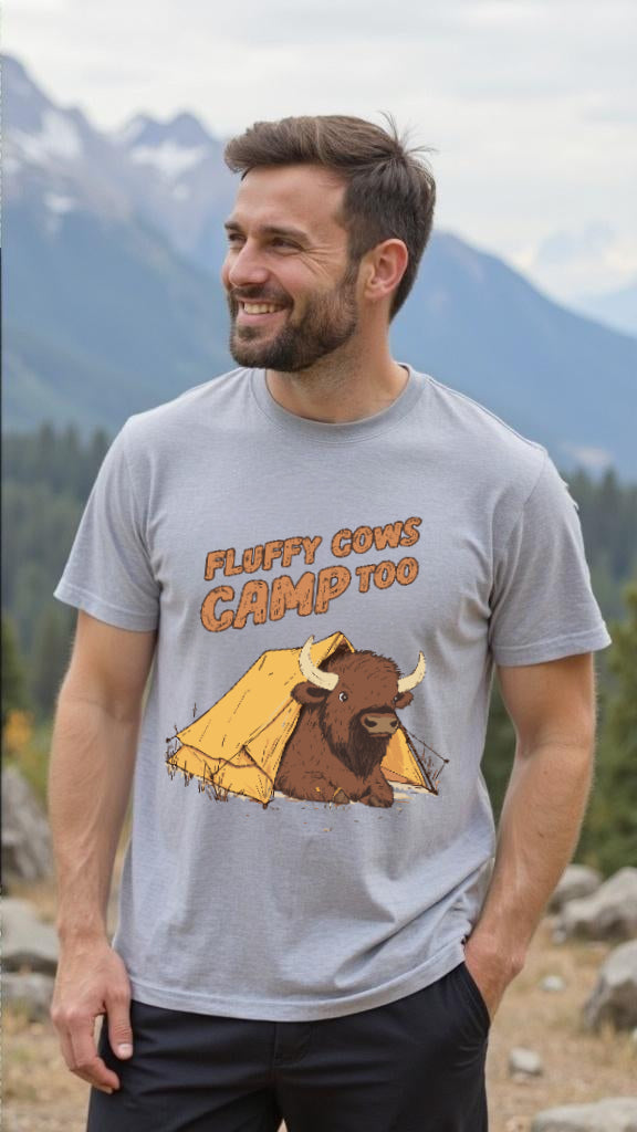 Fluffy Cow's Camp Too T-Shirt